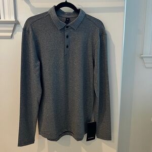 NWT lululemon  Evolution Long Sleeve Polo size M